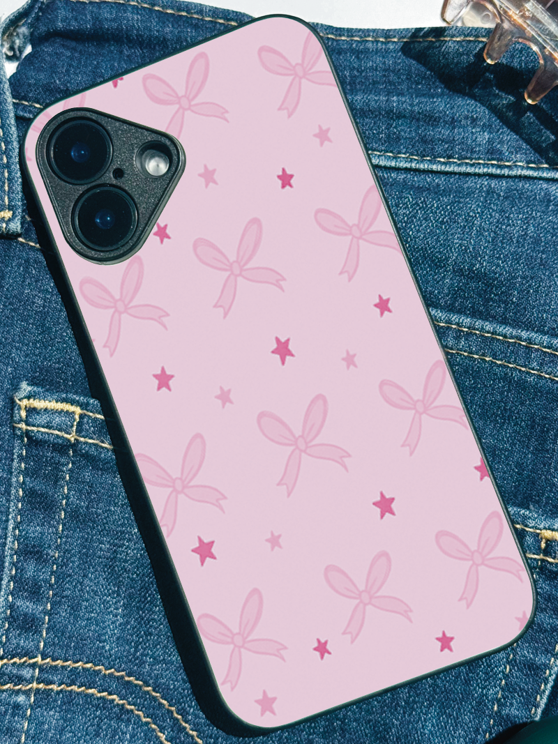 Pretty Bows iPhone Covers (11–16) Series | Cute Design