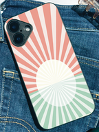 Sunburst Glow iPhone Covers (11–16) Series | Aesthetic Design