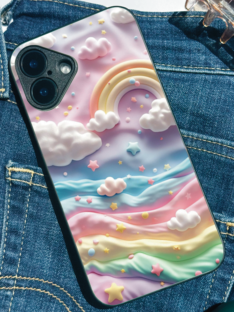 Whimsy Cloud iPhone Covers (11–16) Series | Cute Design