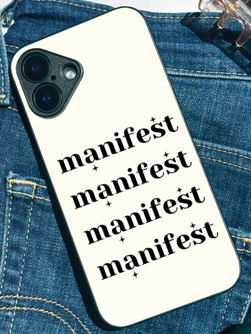 Manifest Magic iPhone Covers (11–16) Series | Aesthetic Design