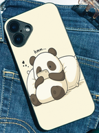 Hmm Panda iPhone Covers (11–16) Series | Cute Design