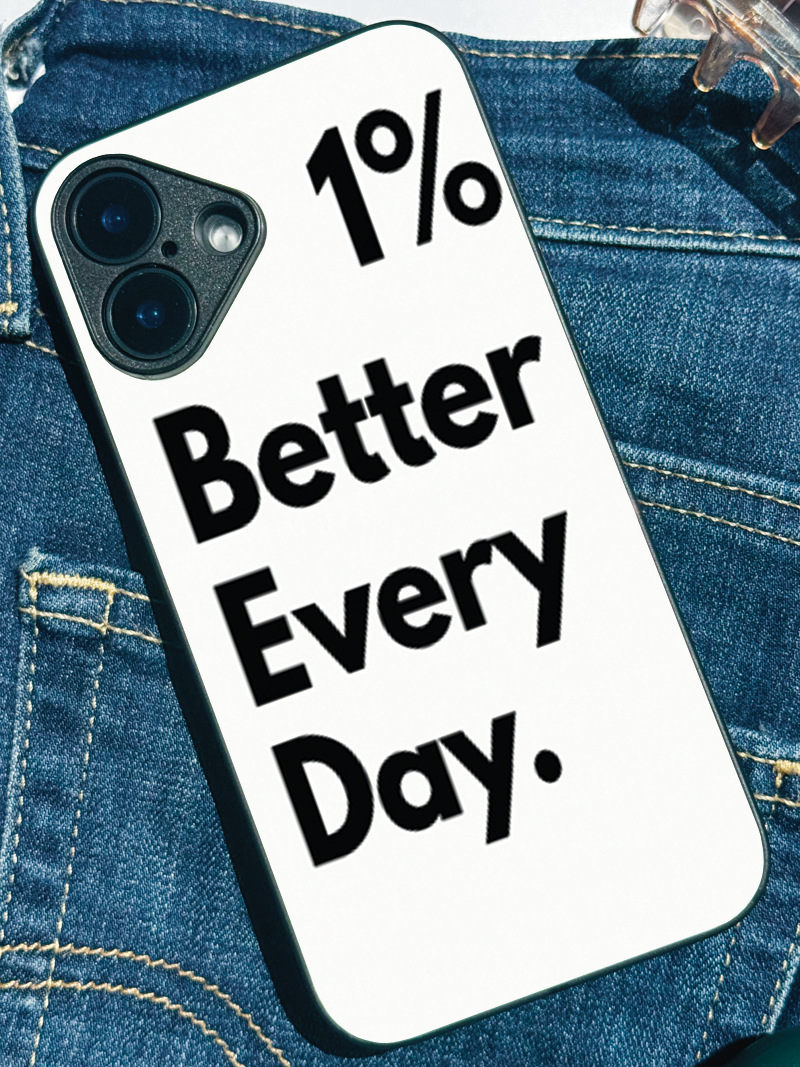 Better Every Day iPhone Covers (11–16) Series | Aesthetic Design