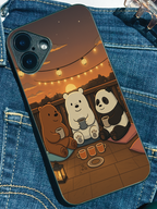 Tea Time Trio iPhone Covers (11–16) Series | Cute Design