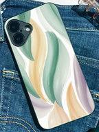 Ocean Mist Printed Glass Back iPhone Covers (11–16) Series | Aesthetic Design