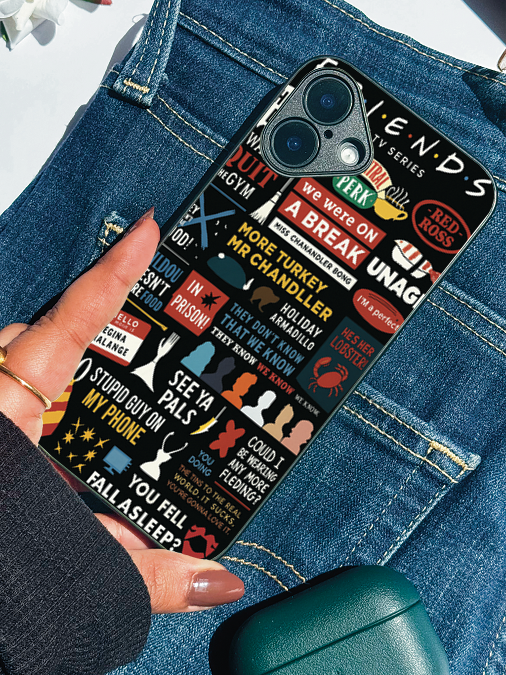 F.R.I.E.N.D iPhone Covers (11–16) Series | Aesthetic Design