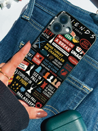 F.R.I.E.N.D iPhone Covers (11–16) Series | Aesthetic Design