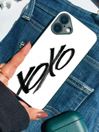 Bold XOXO iPhone Covers (11–16) Series | Aesthetic Design