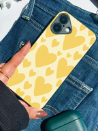 Sunshine Crush Printed Glass Back iPhone Covers (11–16) Series | Cute Designs