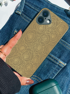 Gilded Rose Printed Glass Back iPhone Covers (11–16) Series | Aesthetic Designs