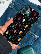 Twinkle Nights Printed Glass Back iPhone Covers (11–16) Series | Aesthetic Design