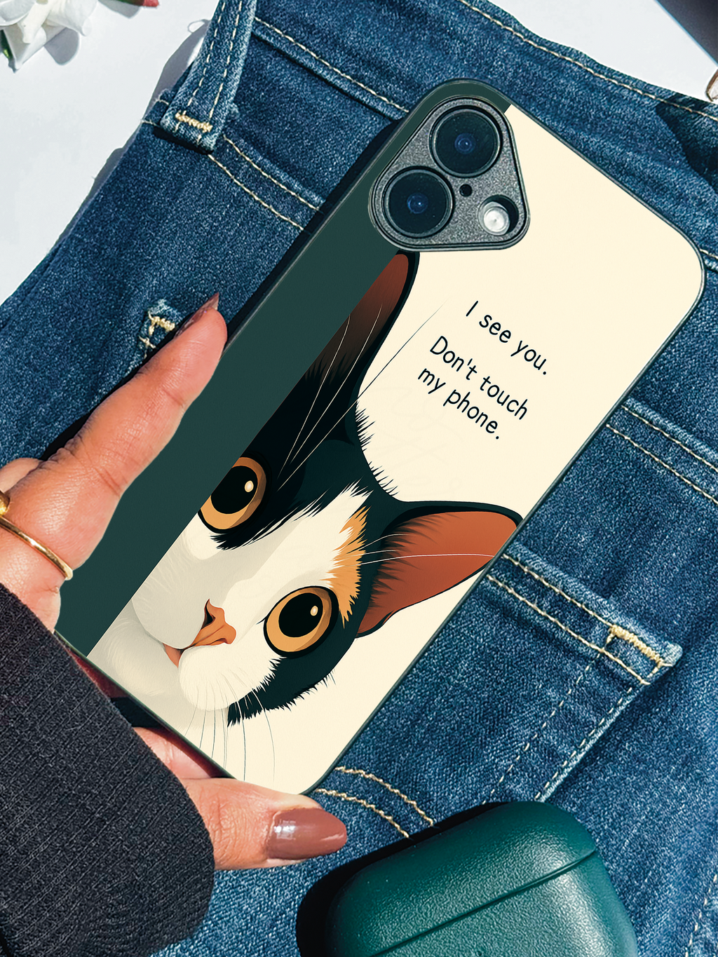 Sassy Cat iPhone Covers (11–16) Series | Cute Design