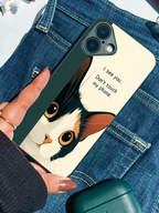 Sassy Cat iPhone Covers (11–16) Series | Cute Design