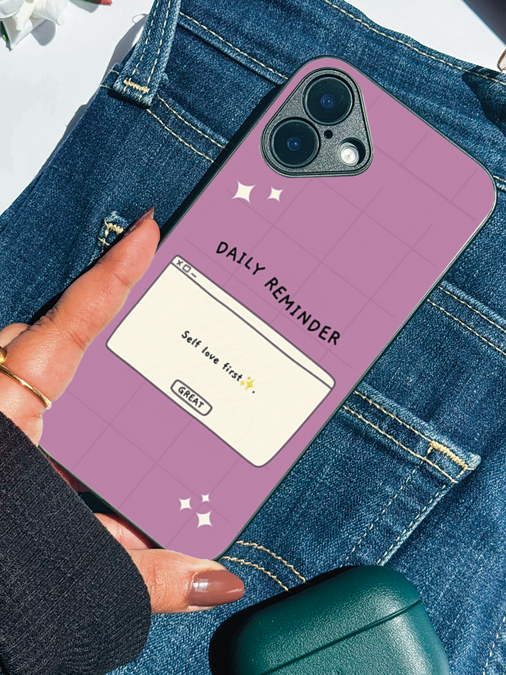 Daily Reminder iPhone Covers (11–16) Series | Cute Design