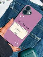 Daily Reminder iPhone Covers (11–16) Series | Cute Design