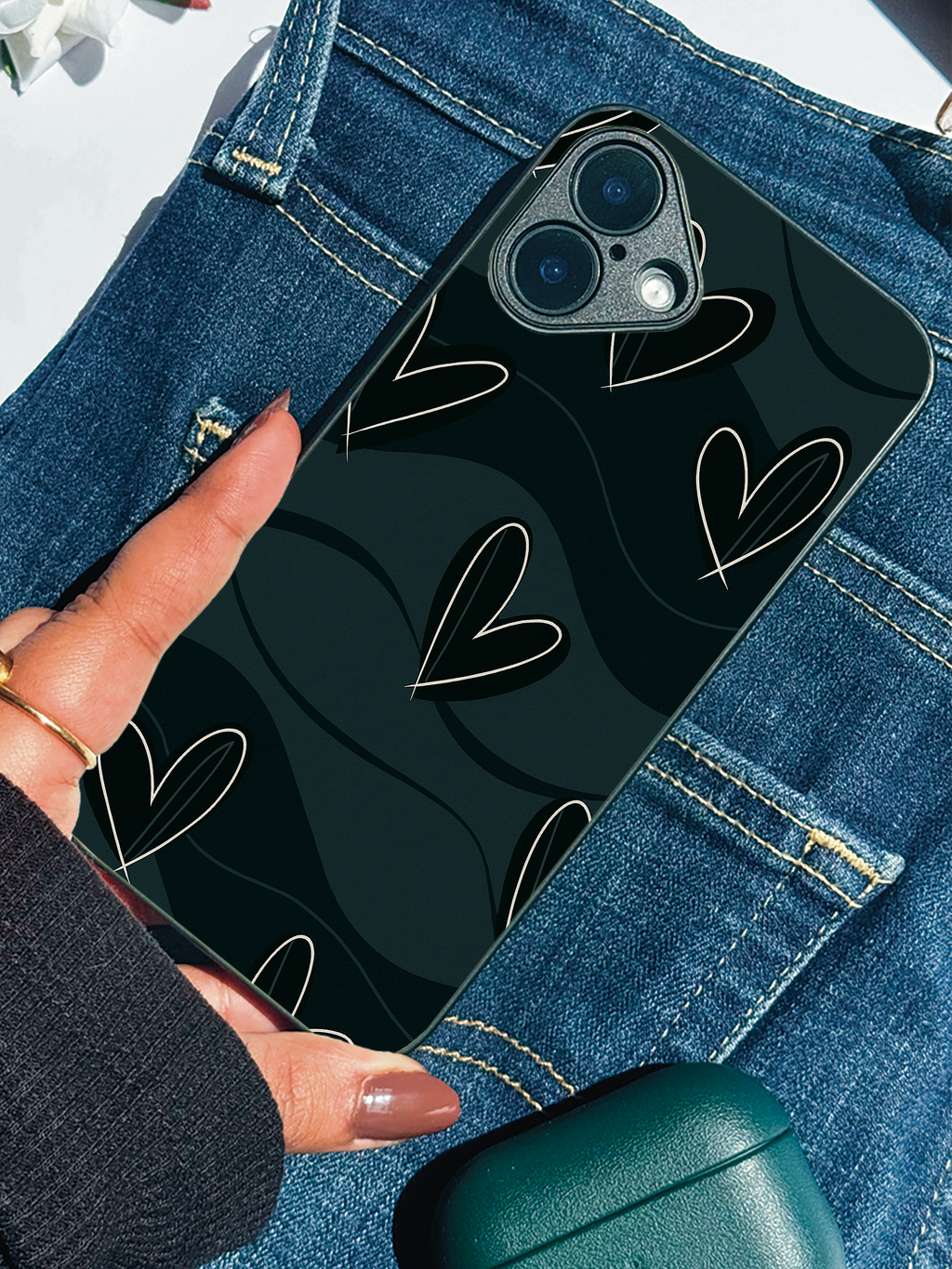 Dark Desire iPhone Covers (11–16) Series | Cute Design