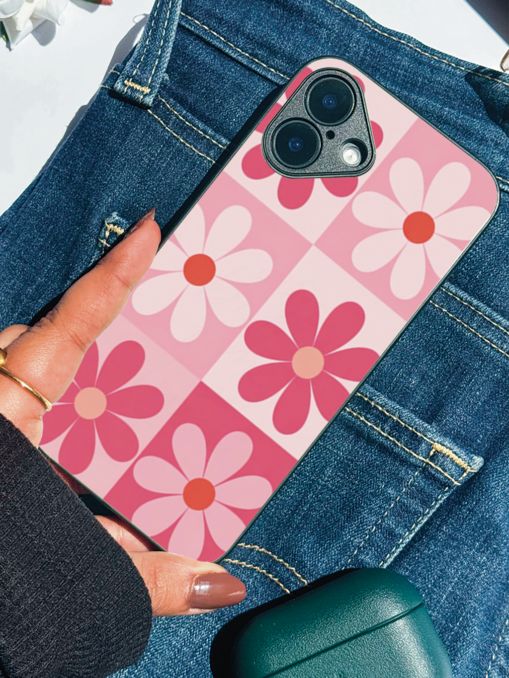 Floral Funk iPhone Covers (11–16) Series | Cute Design