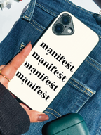 Manifest Magic iPhone Covers (11–16) Series | Aesthetic Design