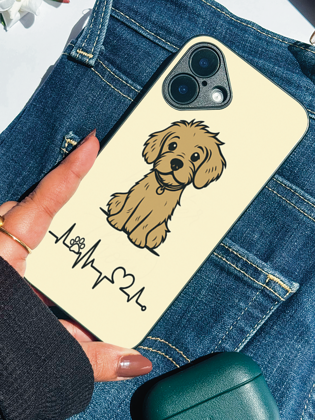 Pawfect Love  iPhone Covers (11–16) Series | Cute Design