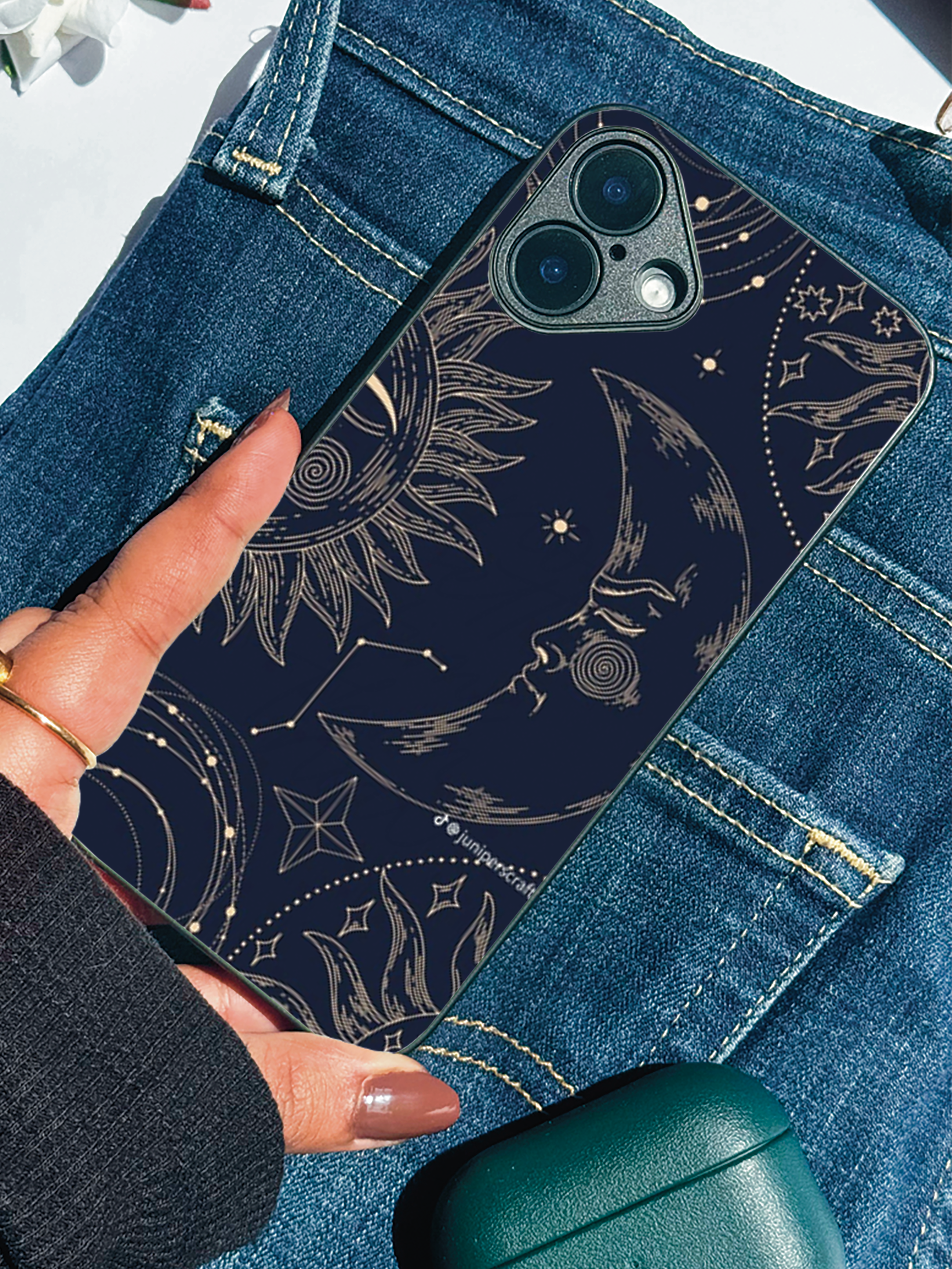 Celestial Dreams iPhone Covers (11–16) Series | Cute Design