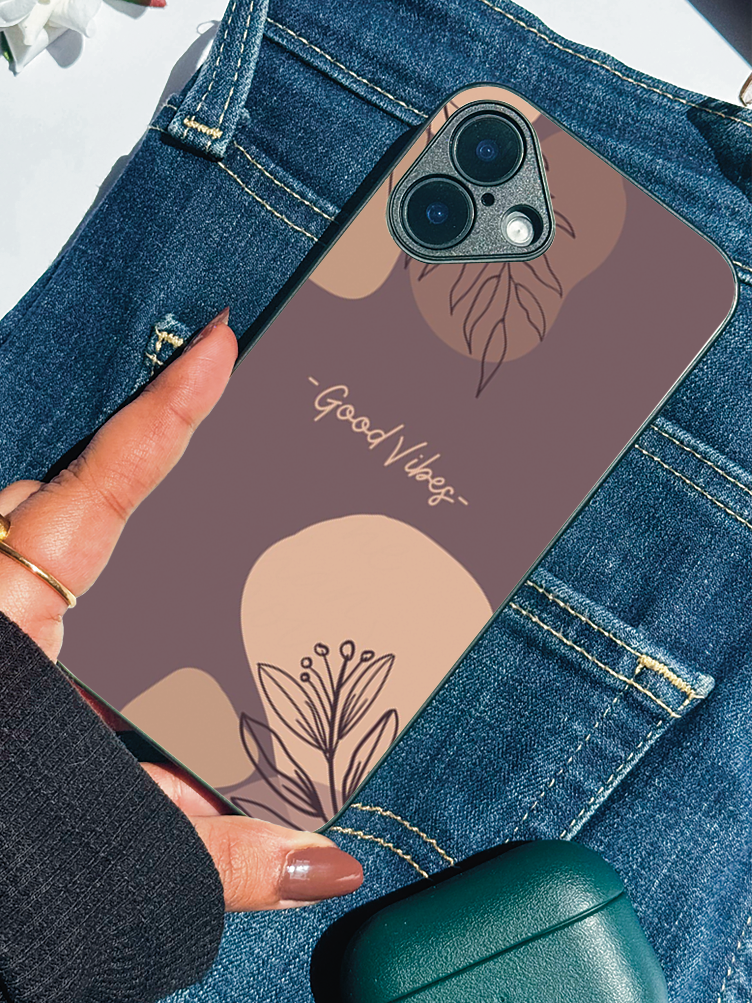 Calm Aura iPhone Covers (11–16) Series | Aesthetic Design