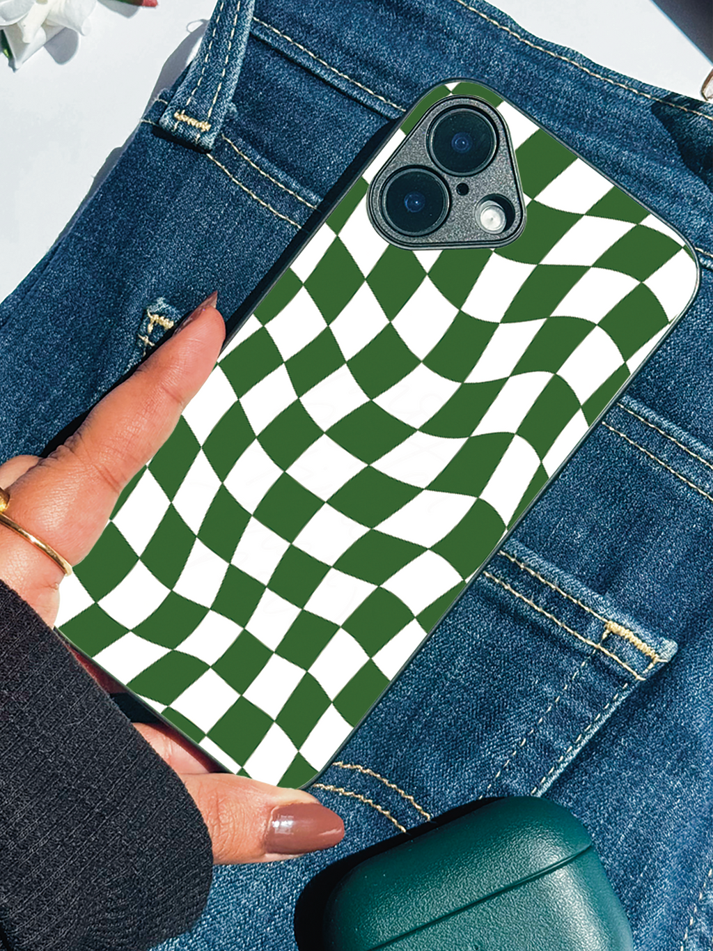 Optic Flow iPhone Covers (11–16) Series | Aesthetic Design