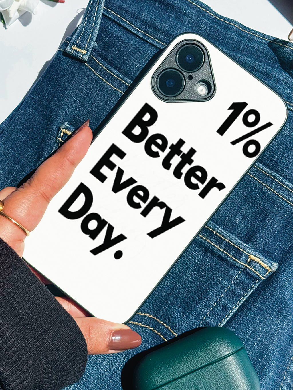 Better Every Day iPhone Covers (11–16) Series | Aesthetic Design