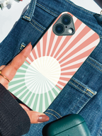 Sunburst Glow iPhone Covers (11–16) Series | Aesthetic Design