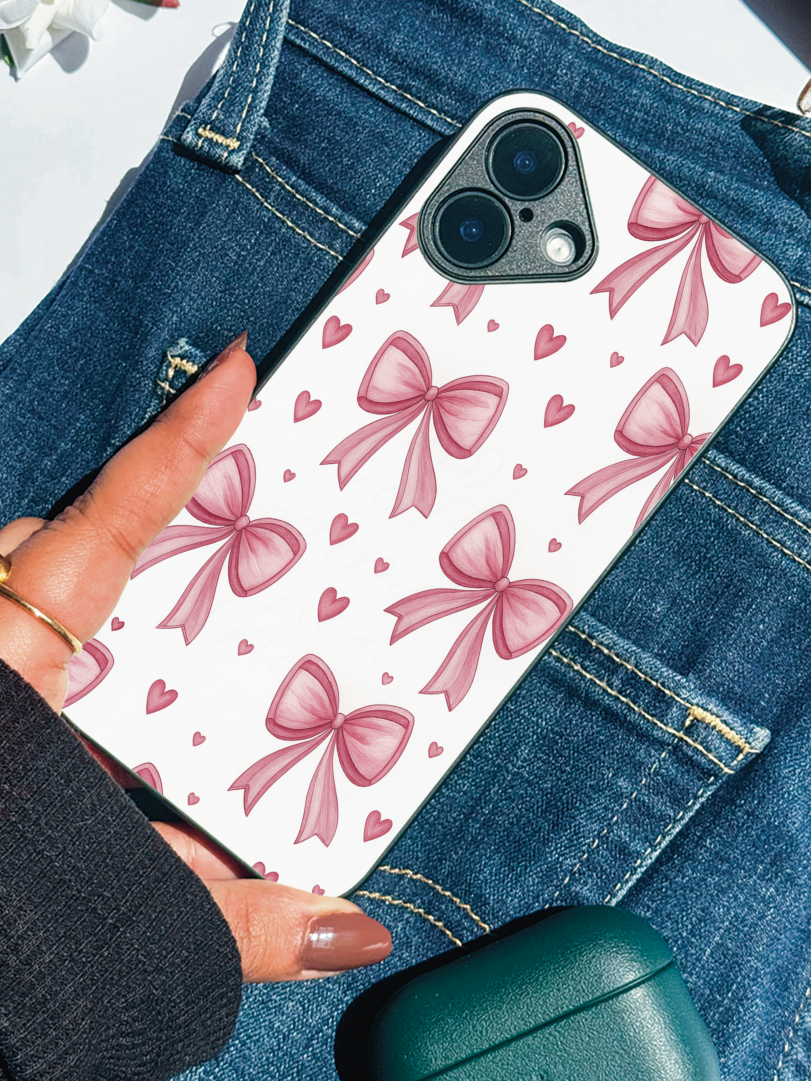 Bow Bliss iPhone Covers (11–16) Series | Cute Design