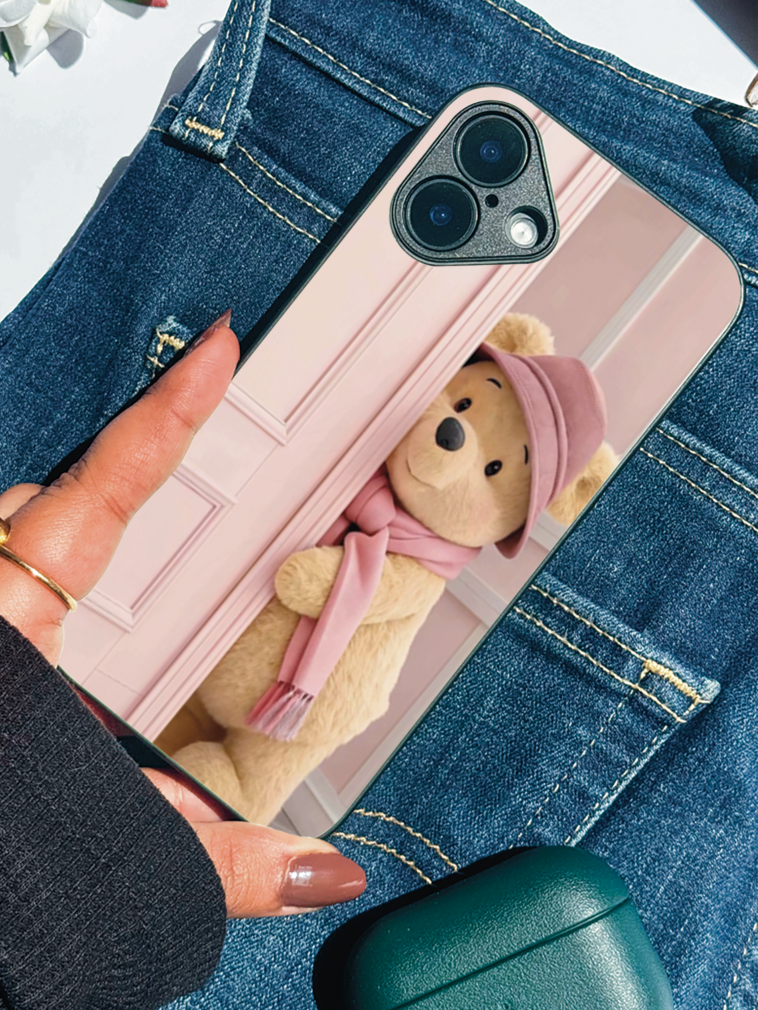 Cozy Teddy iPhone Covers (11–16) Series | Cute Design