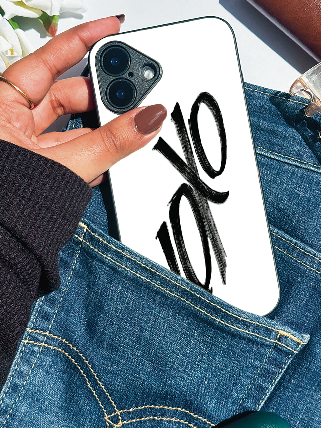 Bold XOXO iPhone Covers (11–16) Series | Aesthetic Design