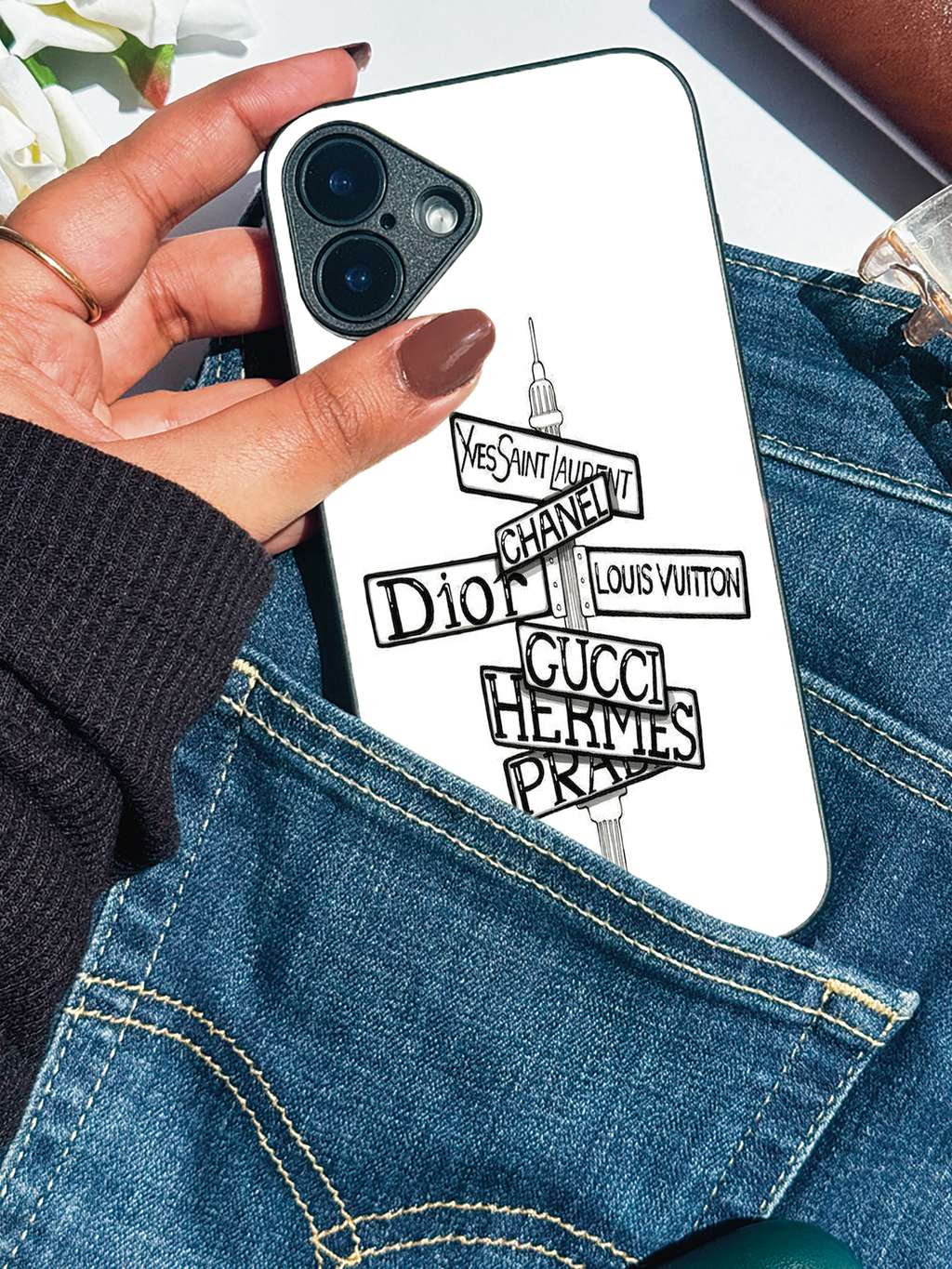 Runway Route iPhone Covers (11–16) Series | Aesthetic Design