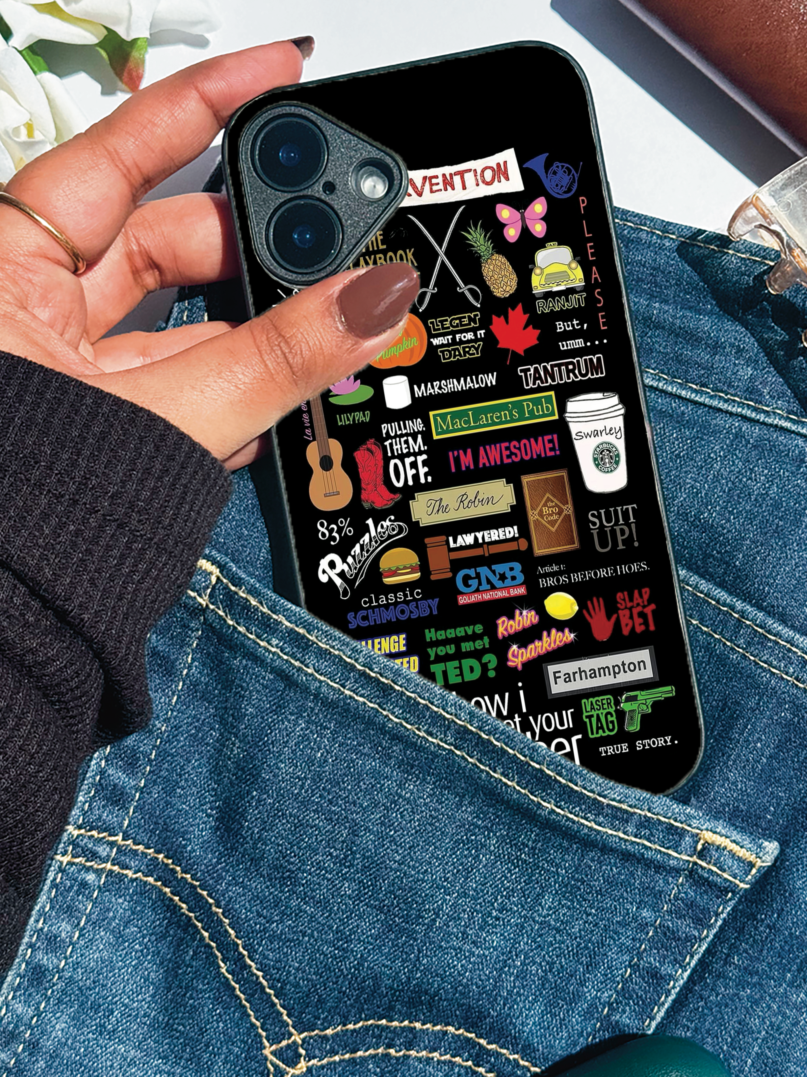 The Playbook Edition iPhone Covers (11–16) Series | Aesthetic Design