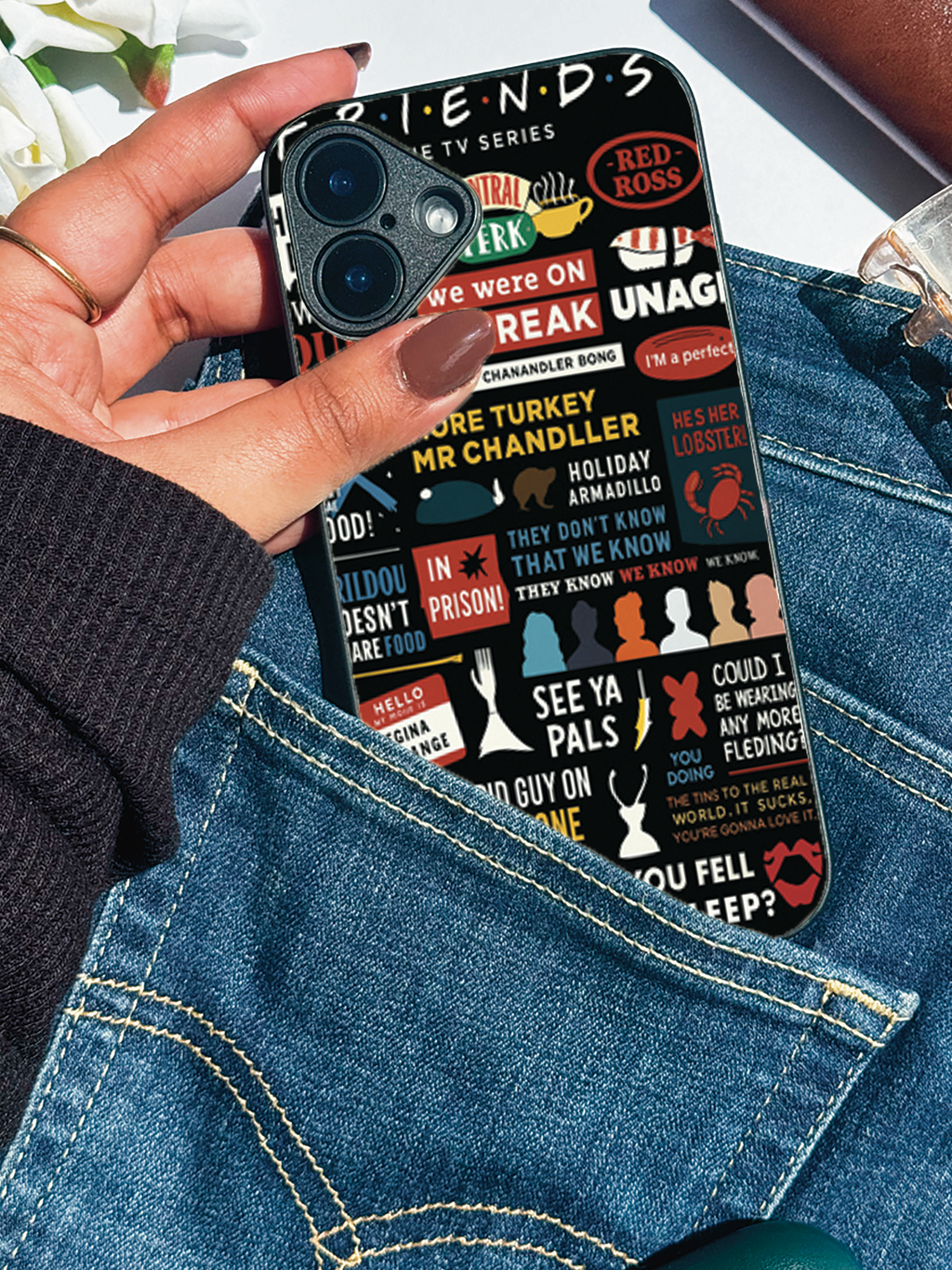 F.R.I.E.N.D iPhone Covers (11–16) Series | Aesthetic Design