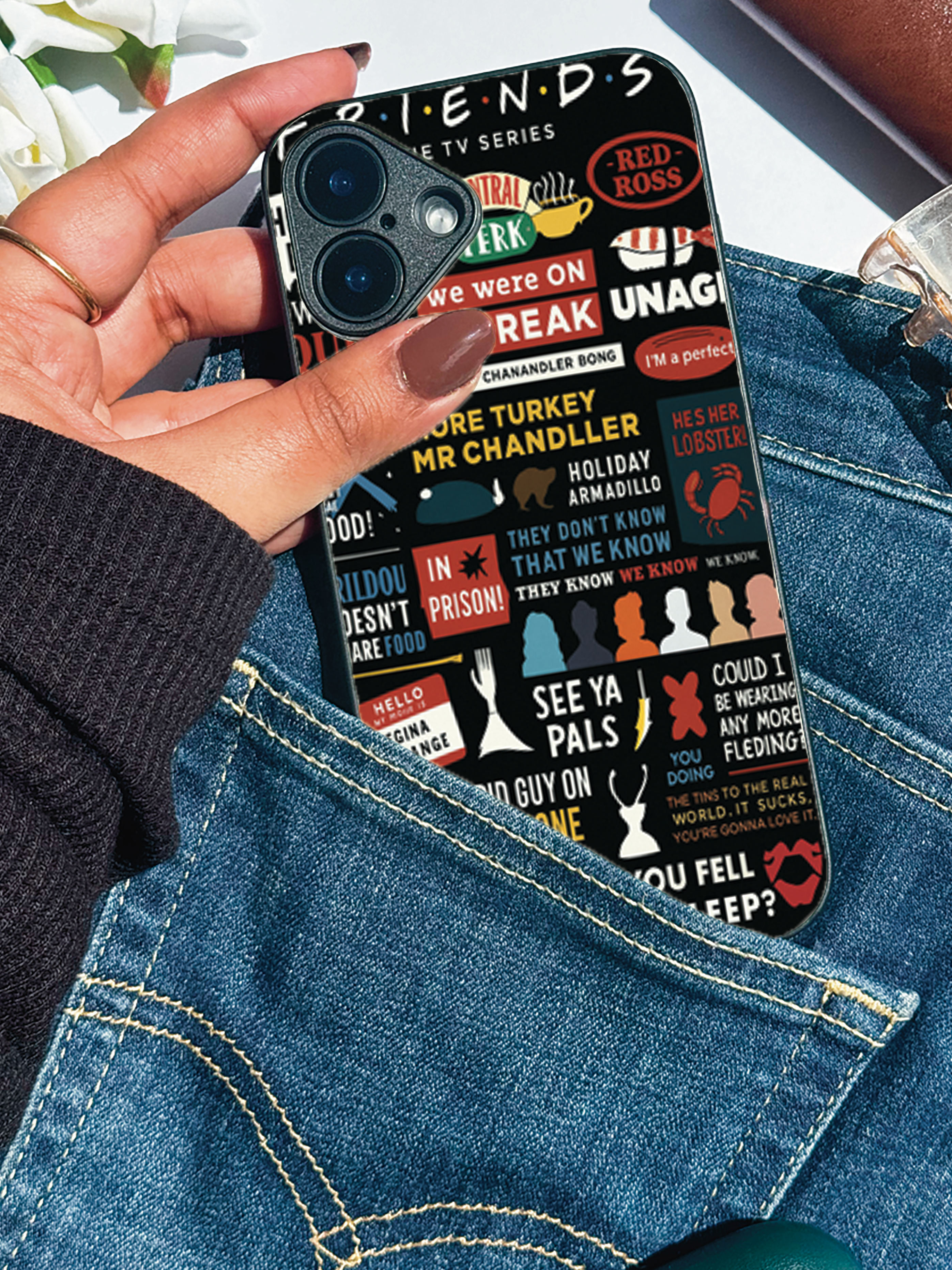 F.R.I.E.N.D iPhone Covers (11–16) Series | Aesthetic Design