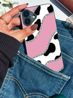 Cowgirl Glamh Printed Glass Back iPhone Covers (11–16) Series| Aesthetic Design