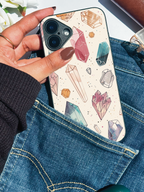 Crystal Bloom iPhone Covers (11–16) Series | Aesthetic Design