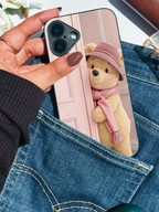 Cozy Teddy iPhone Covers (11–16) Series | Cute Design