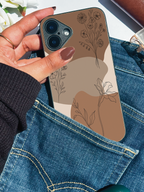 Earthy Petals  iPhone Covers (11–16) Series |  Aesthetic Design