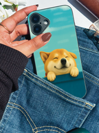 Smiley Shibe iPhone Covers (11–16) Series | Cute Design