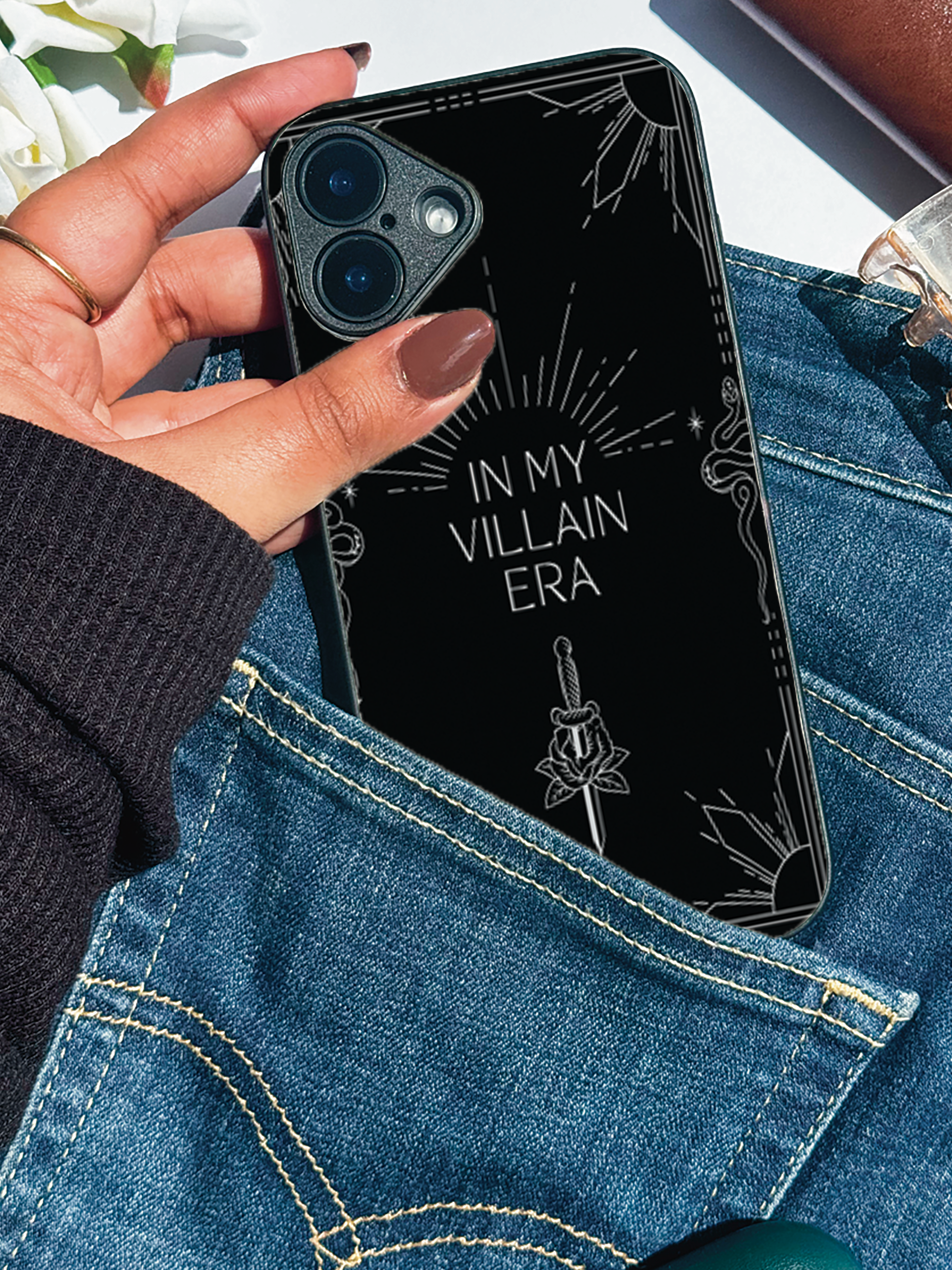 Villain Energy iPhone Covers (11–16) Series | Aesthetic Design