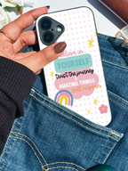 Trust the Journey iPhone Covers (11–16) Series | Cute Design