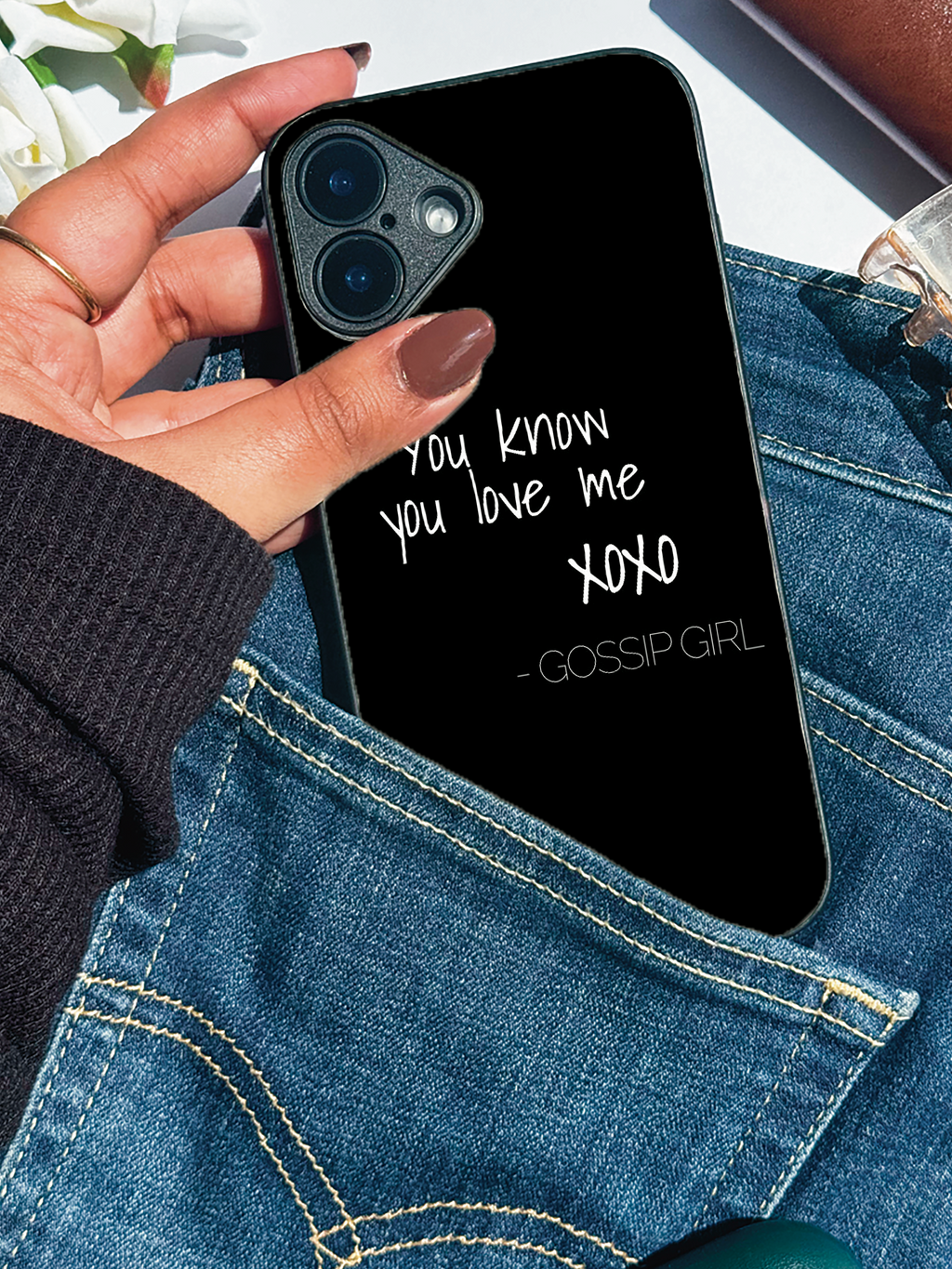 Scandal Script iPhone Covers (11–16) Series | Aesthetic Design
