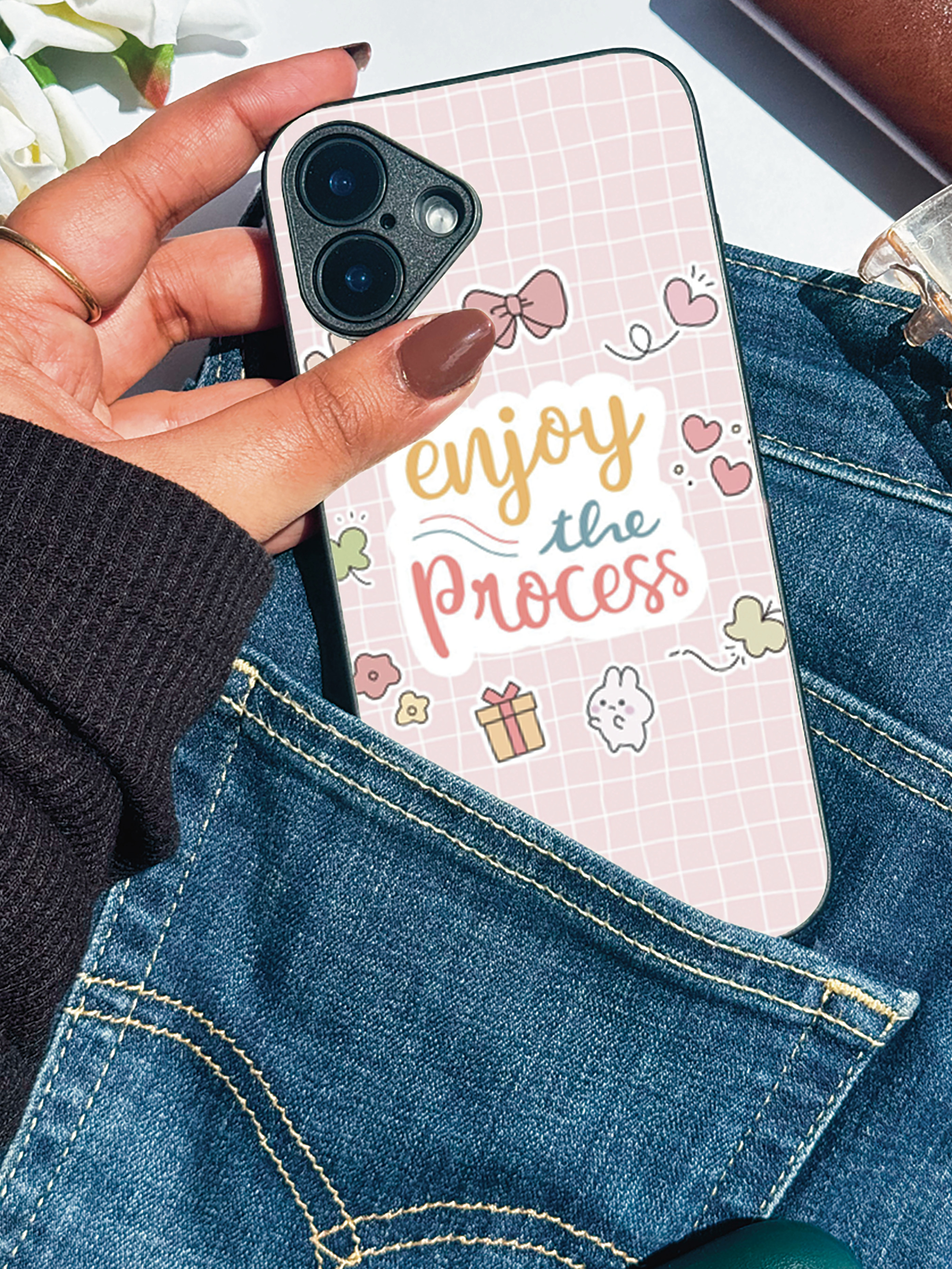 Pastel Process iPhone Covers (11–16) Series | Cute Design