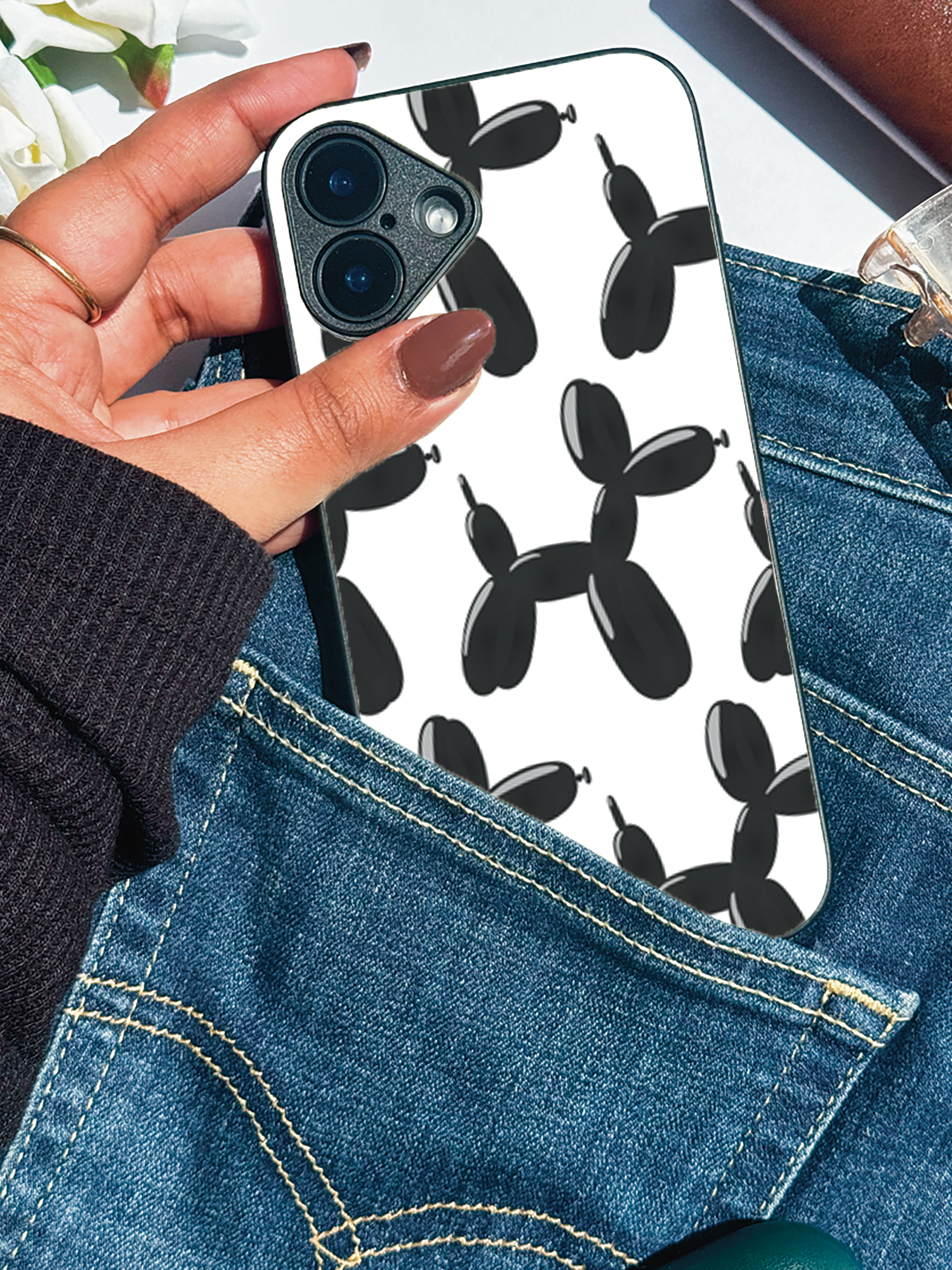 Pop Art Pup iPhone Covers (11–16) Series | Aesthetic Design