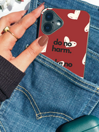 Bold Heart iPhone Covers (11–16) Series | Cute Design