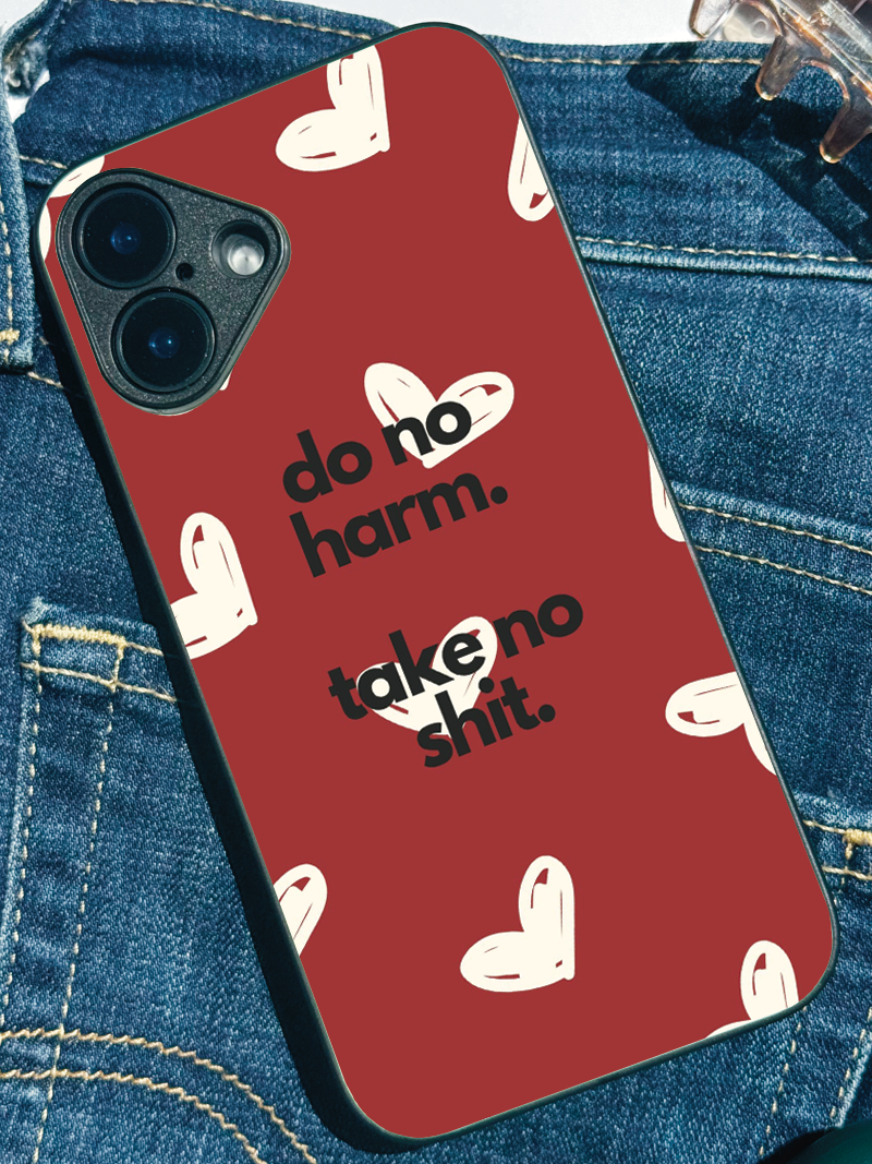 Bold Heart iPhone Covers (11–16) Series | Cute Design