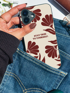 Floral Truth iPhone Covers (11–16) Series | Cute Design