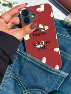 Bold Heart iPhone Covers (11–16) Series | Cute Design