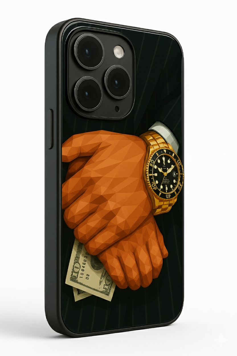 Bold and Classy Money Talks iPhone Covers (11–16) Series