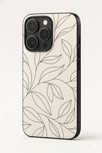 The Petal Sketch  iPhone Covers (11–16) Series | Aesthetic Design